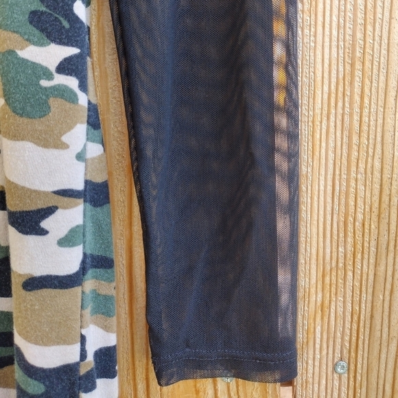 Heart & Hips - Camo Mesh Midi Dress - Picture 10 of 16